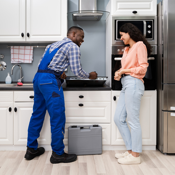 how long does it typically take to complete cooktop repair services in Wolfcreek